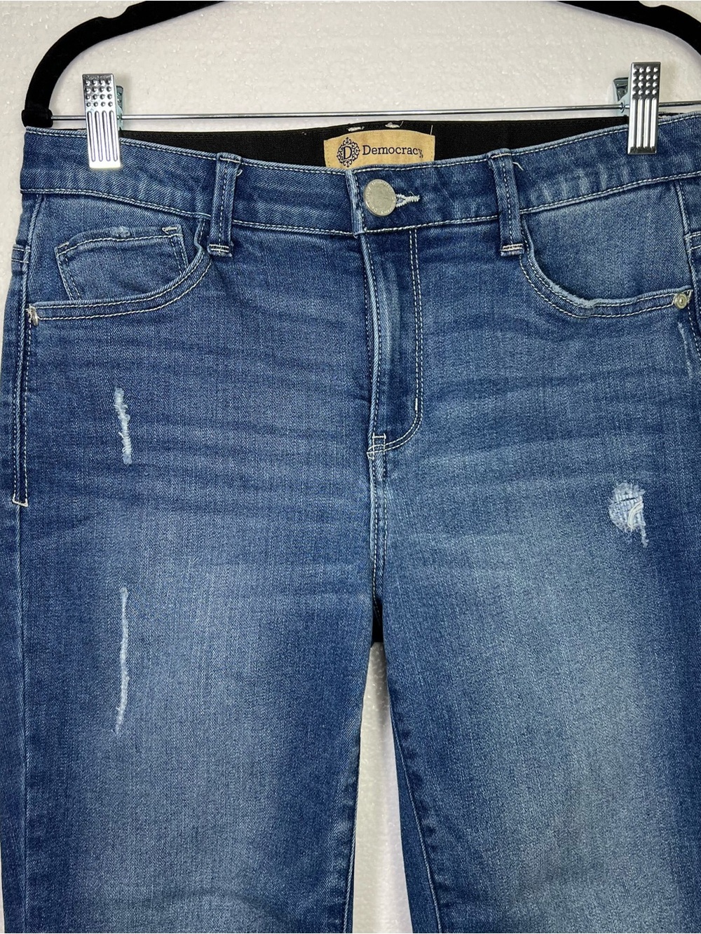 Democracy Ab technology raw hem jeans size 8 - Picture 2 of 5